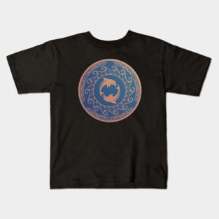 Twin Dolphin Kids T-Shirt